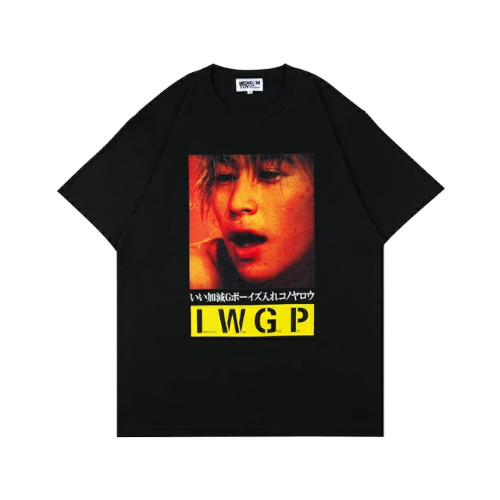 MEDICOM TOY / MLE×I.W.G.P. PHOTO MESSAGE TEE 