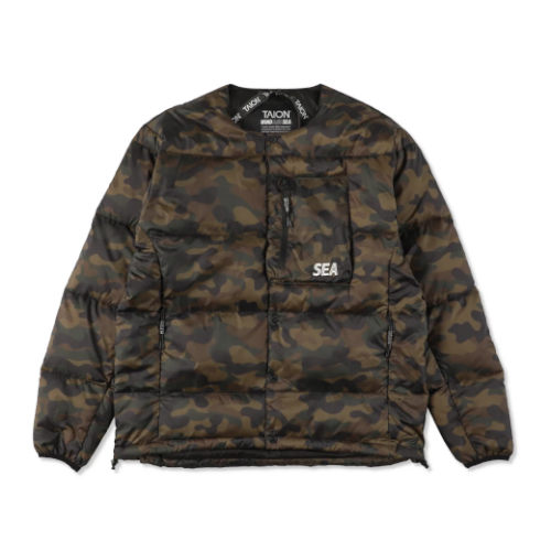 WIND AND SEA TAIONインナーダウンジャケット L WIND AND SEA / TAION x WDS INNER DOWN | KNOWLEDGE