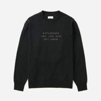 Saturdays NYC / Bowery Dobby Weave International Sweatshirt
