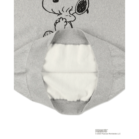 SMOOTHY x WDS Snoopy Pigment Crewneck Sweatshirt