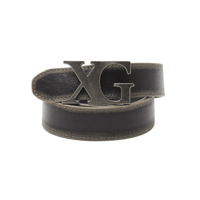 X-girl / XG EMBLEM CLASP FAUX LEATHER BELT