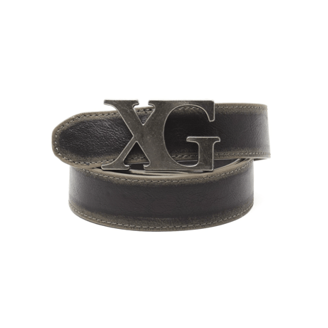 X-girl / XG EMBLEM CLASP FAUX LEATHER BELT