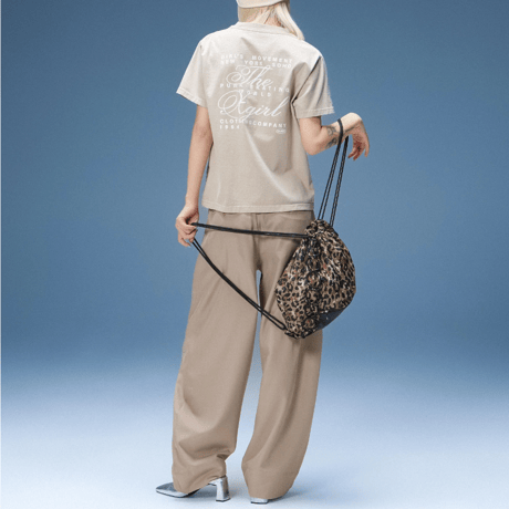 X-girl / FACE LABEL KNAPSACK