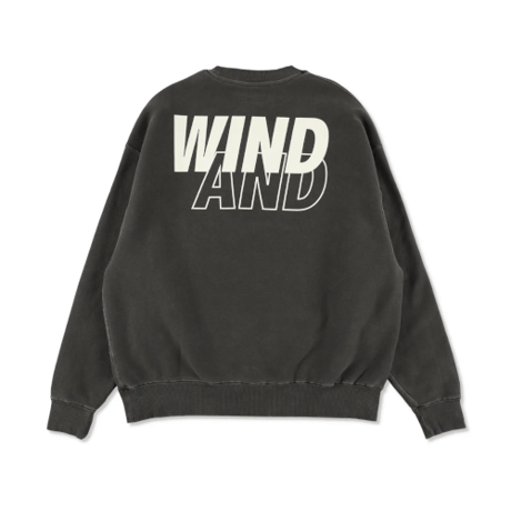 SMOOTHY x WDS Snoopy Pigment Crewneck Sweatshirt