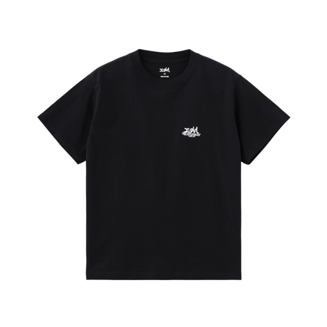 X-girl / HIBISCUS CAMOUFLAGE FACE S/S TEE