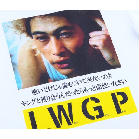MLE×I.W.G.P. PHOTO MESSAGE TEE 01