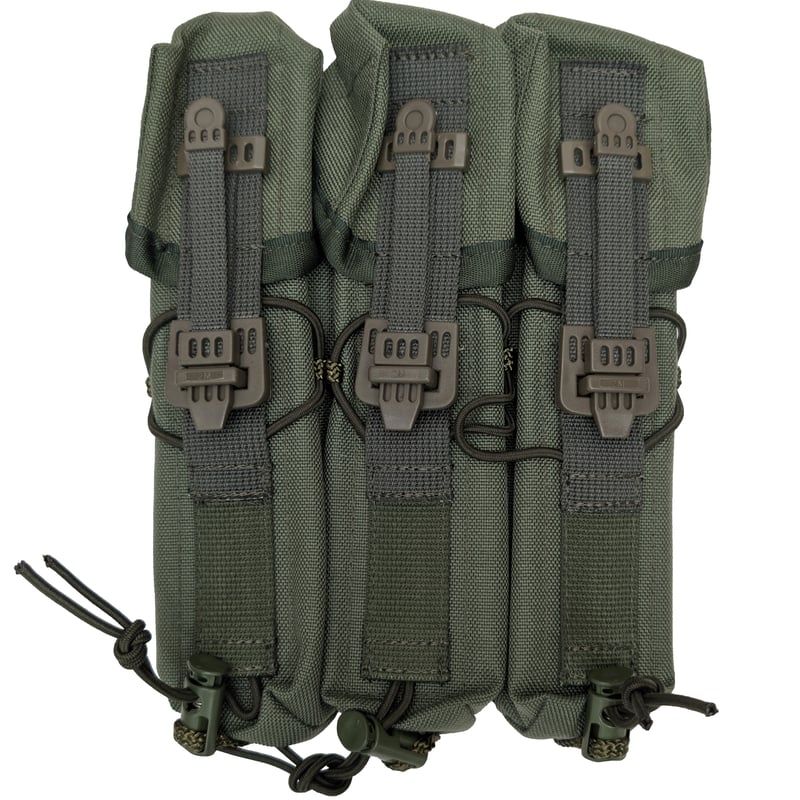 ロシア軍 FSB Fort製 9x19mm SMGバッグ 3連バッグ 実物 ロシア軍 FSB Fort製 9x19mm SMGバッグ 3連バッグ 実物 FSB放出 官給品