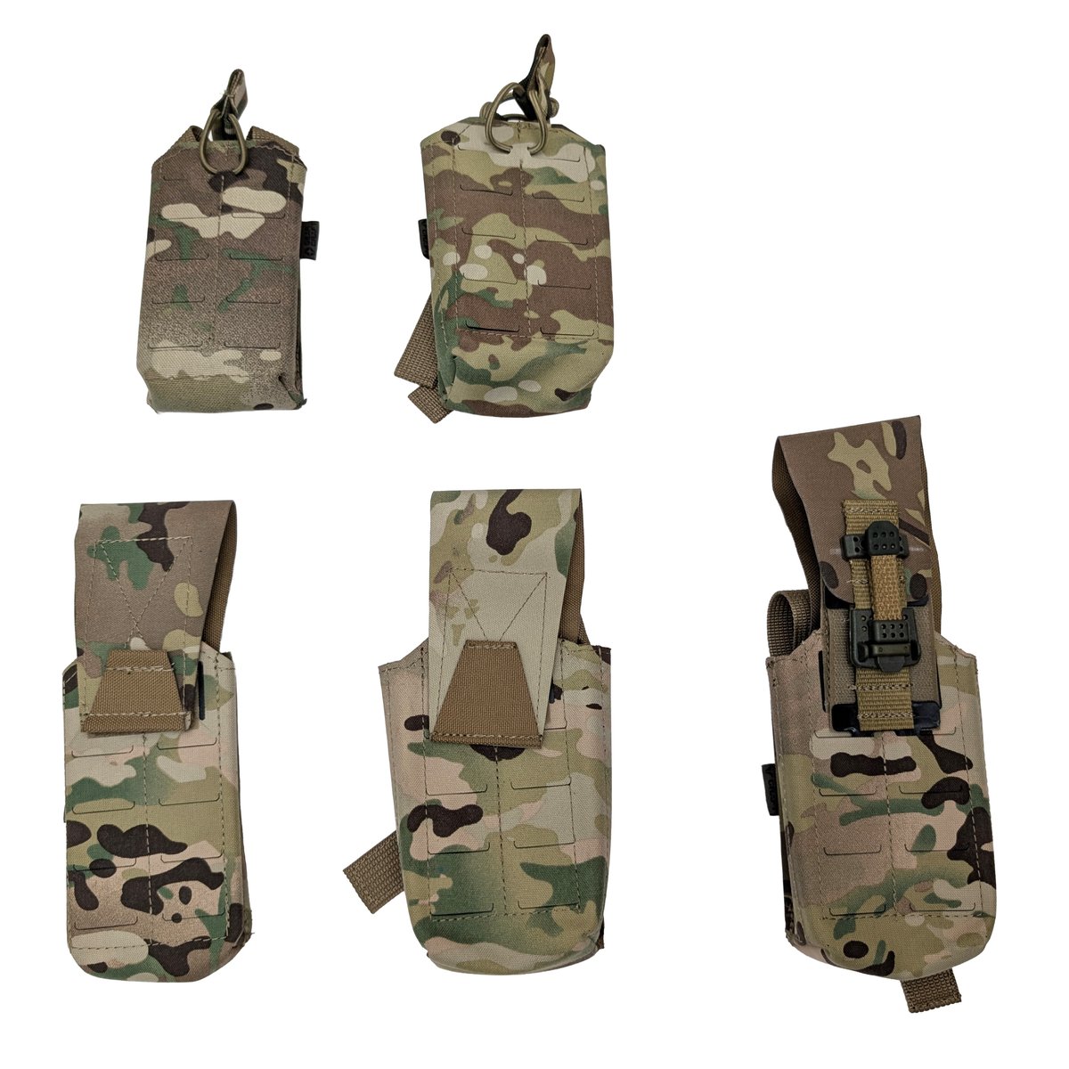 GearCraft製 AK マガジンポーチ Molle マルチカム迷彩 各タイプ