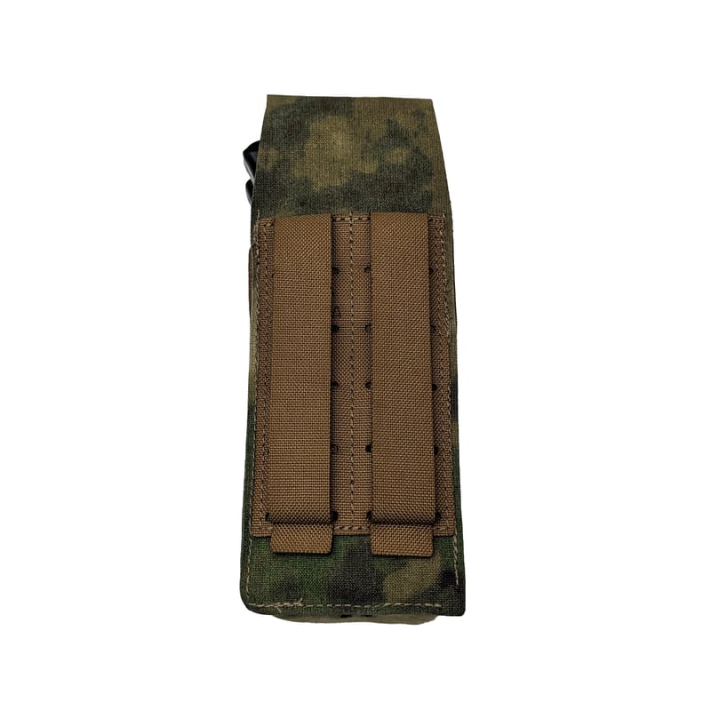 ArsArma製 フラップ付き AK マガジンポーチ molle A-tacs FG #2 |
