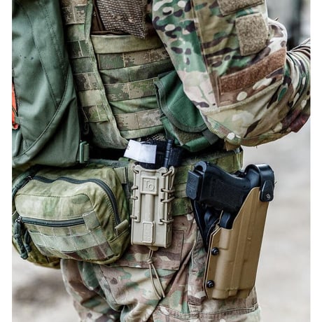ロシア Tactical Warrior製 MP-443/PYA用 カイデックスホルスター アダプター付き