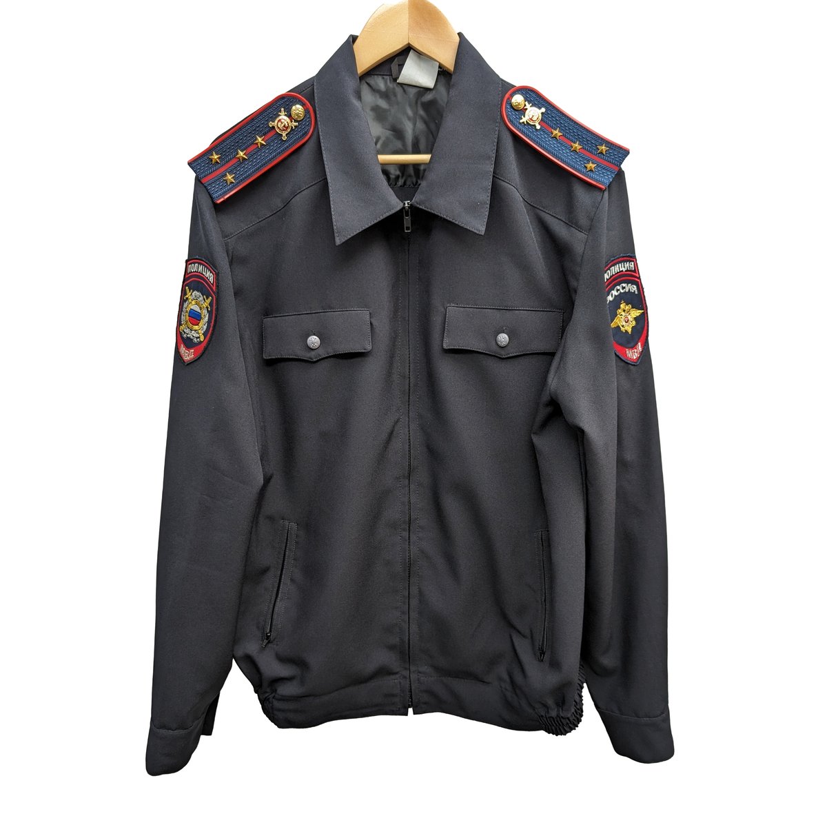 ロシア軍 実物 ロシア内務省 交通警察 ДПС 蛍光ベスト 48-50/3-4