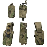 GearCraft製 4連 AK マガジンポーチ Molle マルチカム迷彩
