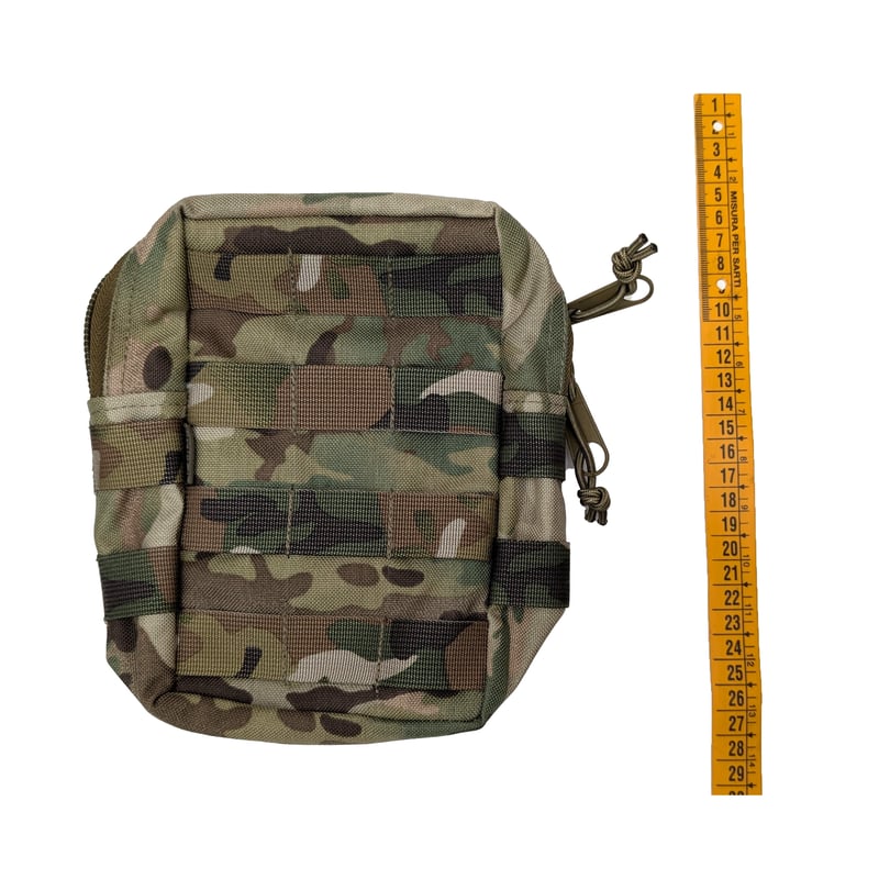 GearCraft製 ユーティリティーポーチ Molle マルチカム迷彩