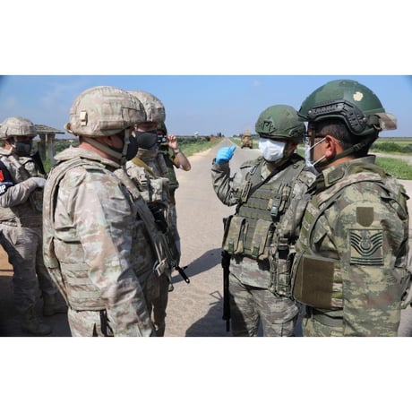 トルコ共和国軍 最新 デジタル迷彩 戦闘服 上下セット