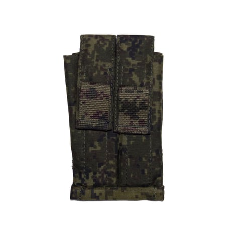 ロシア軍 実物 テヒンコム製AKマグポーチ デジタルフローラ 本日の商品紹介 ○ ロシア軍 VKBO AKマガジンポーチ 7.62mm/5.56