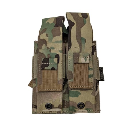 GearCraft製 ダブル ハンドガンマガジンポーチ Molle 各迷彩
