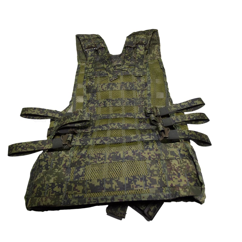 ロシア軍 実物 Triada-TKO製 6sh117 第三世代 UMBTSベスト Tehinkom製 6sh117タイプ ベストセット デジタルフローラ迷彩 | ロシアの梅