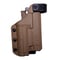 ロシア Tactical Warrior製 PYA/MP-443+Zenit Miniライト用 ポリマーホルスター スライドアダプター付き 各色