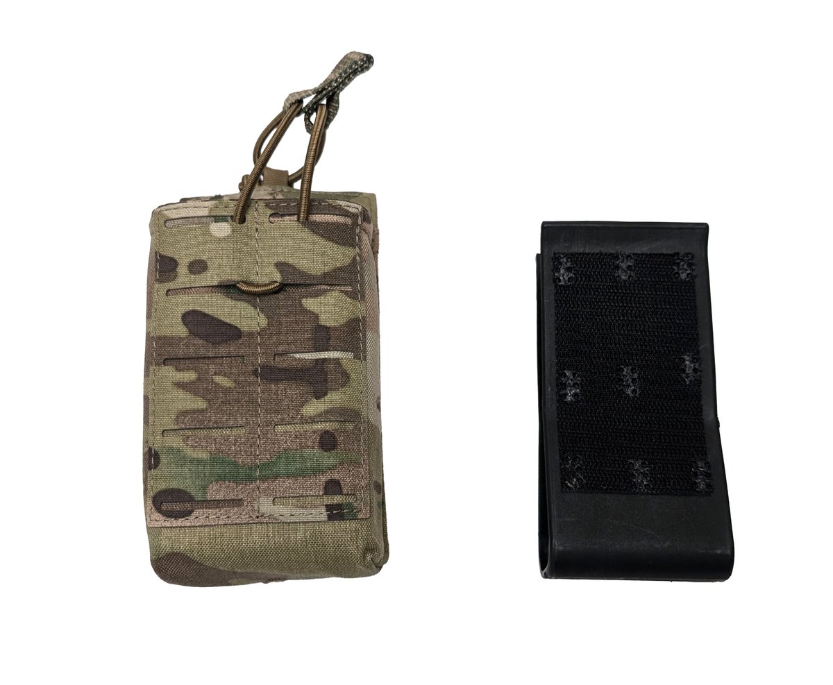 ArsArma製 クリップ付き AK fast マガジンポーチ molle マルチカム迷彩