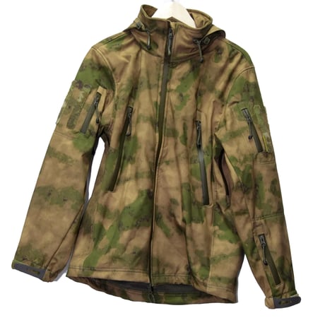 ANA製 ソフトシェル ジャケット A-tacs FG(RUS)(AtacsFG迷彩)