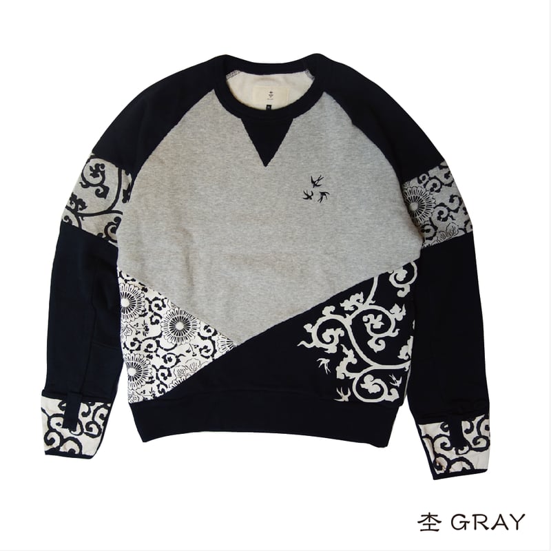 つぎはぎスウェット KJ71701 | 喜人公式オンラインショップ