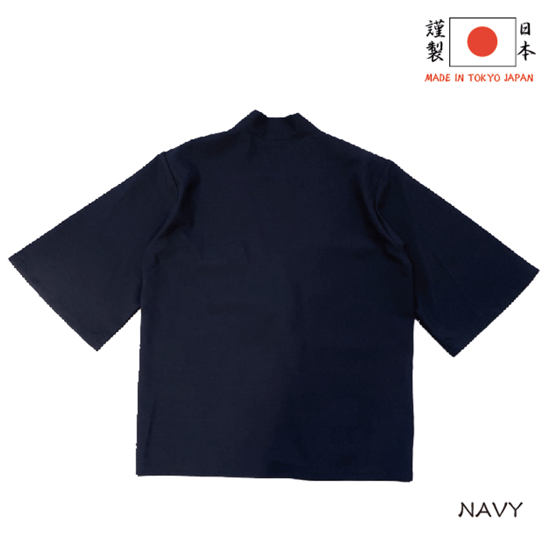 江戸製切替法被 Fabric switching happi coat made in Edo