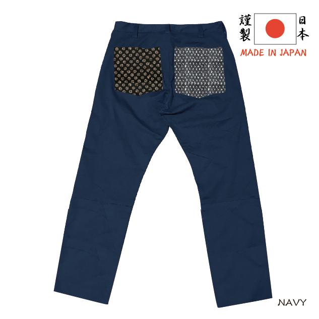 日本製ストレッチストレートパンツ Stretch straight pants made in