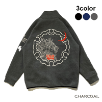 HANA パーカー カーディガンジップパーカー 花札 cardigan zip hoodie HANAFUDA K
