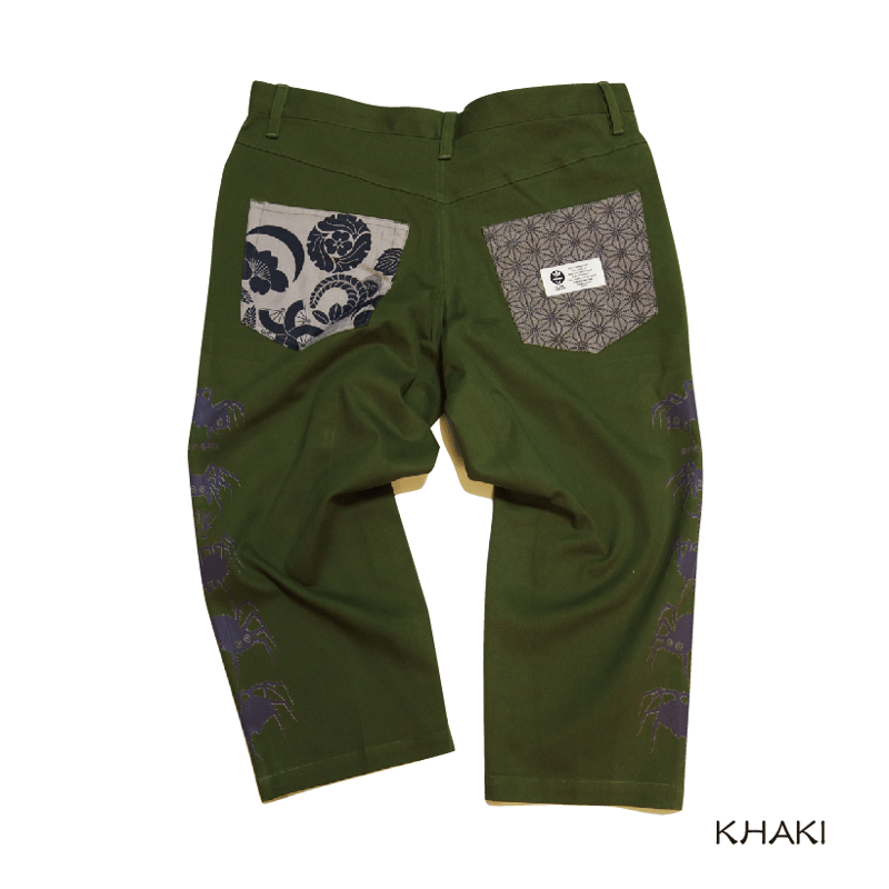 蜘蛛ちゃんクロップドパンツ KJ-91601 | 喜人公式オンラインショップ