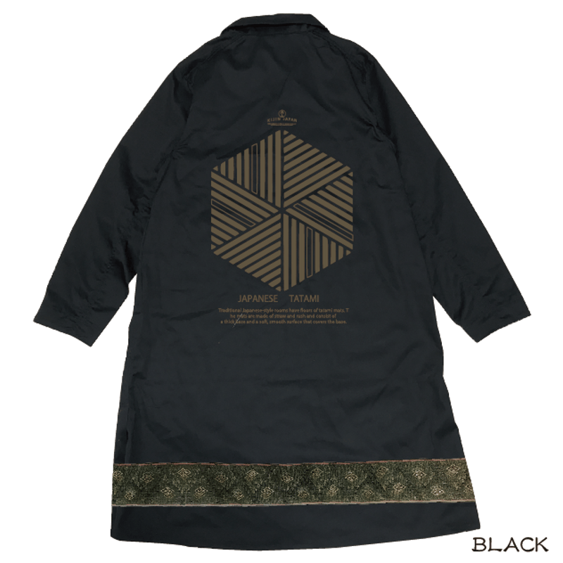 タタミのロングコート Tatami long coat KJ-12811 | 喜人公式オンライ