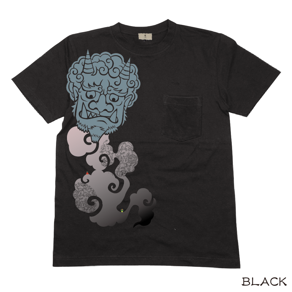 ポケット鬼T Pocket demon t shirt KJ-02022 | 喜人公式オンライ
