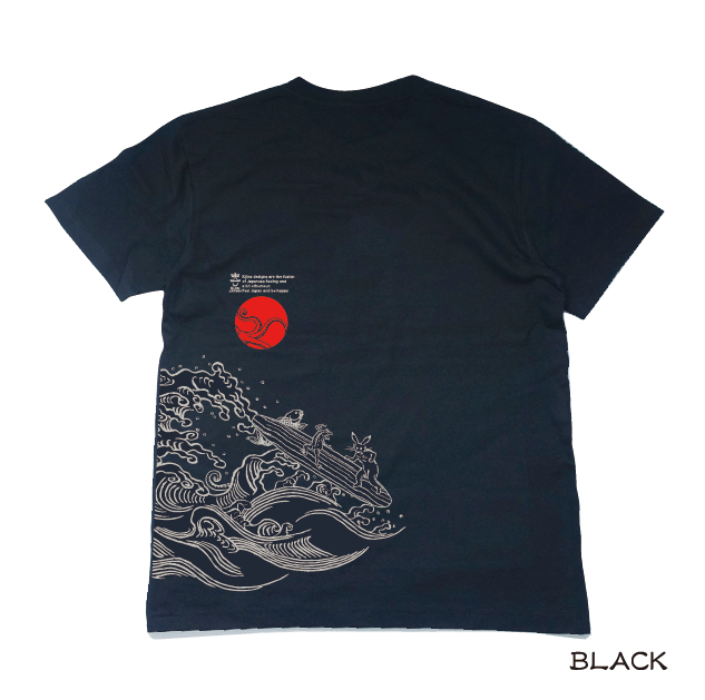 うしろうしろ！！波乗りT Behind You! Surf T-shirt KJ-62004