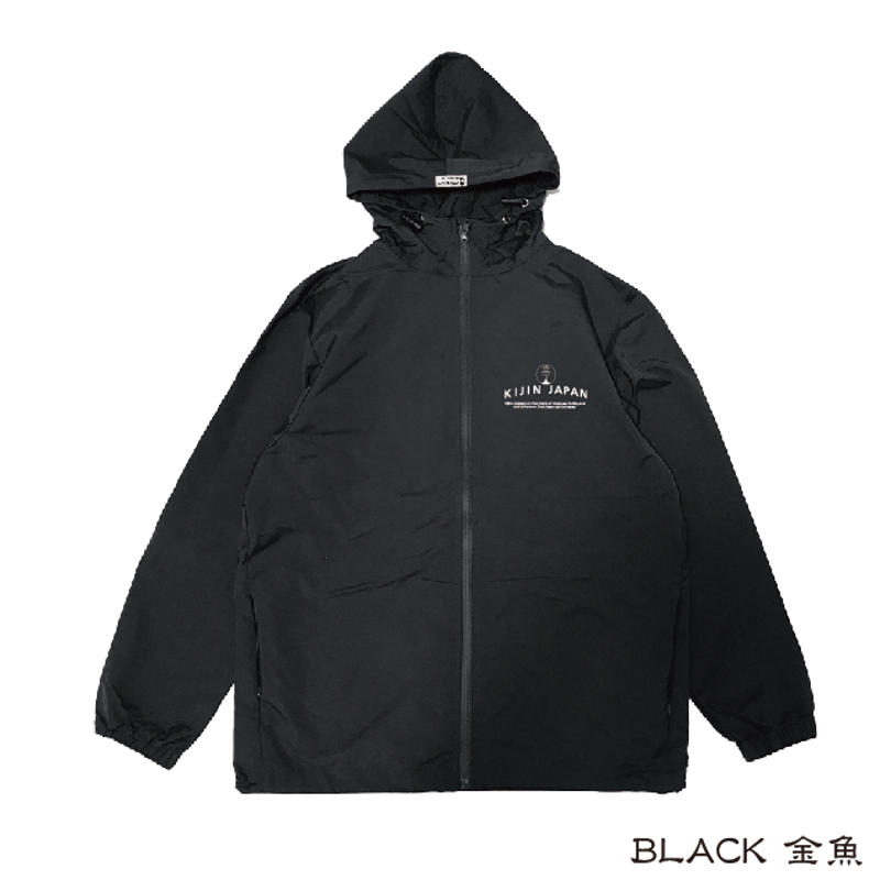 金魚ストレッチシルキーナイロンパーカー Goldfish Stretch