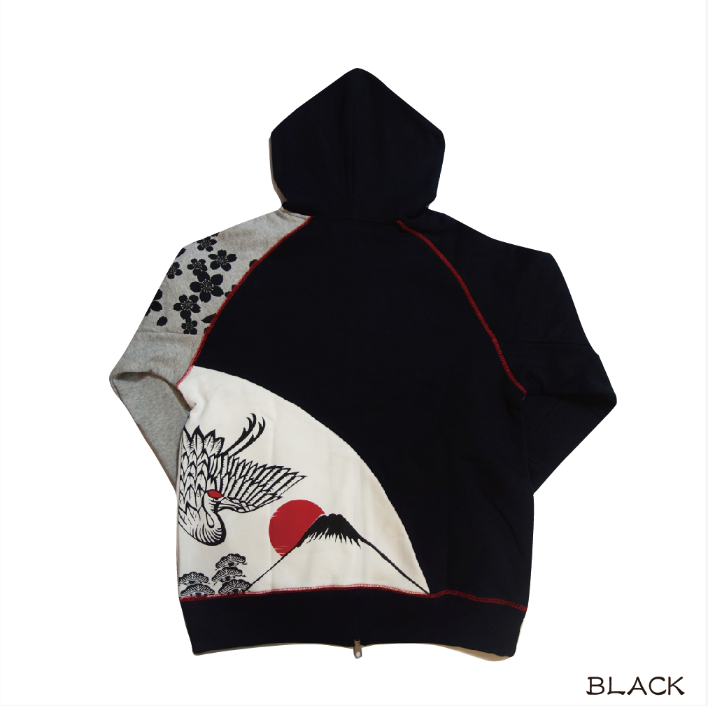 つぎはぎのパーカー KJ71310 | 喜人公式オンラインショップ