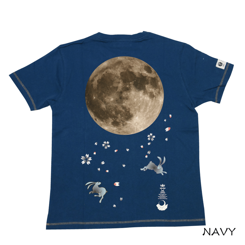 桜満月T Sakura full moon T-shirts KJ-02024 | 喜人公式