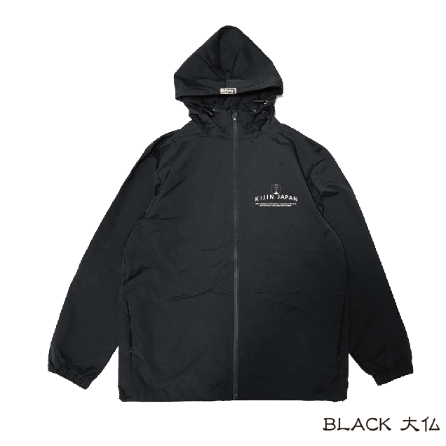 大仏ストレッチシルキーナイロンパーカー Great Buddha Stretch Silky