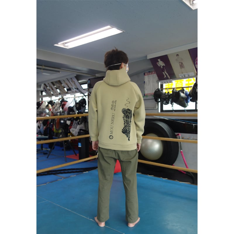 もう寝るポンチプルパーカー Going to bed punch pull hoodiee K