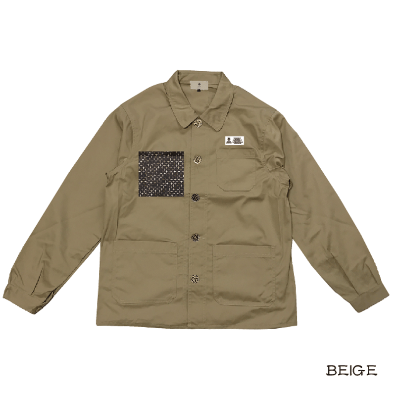 クレイジー和ボタンブルゾン Crazy Japanese button blouson KJ