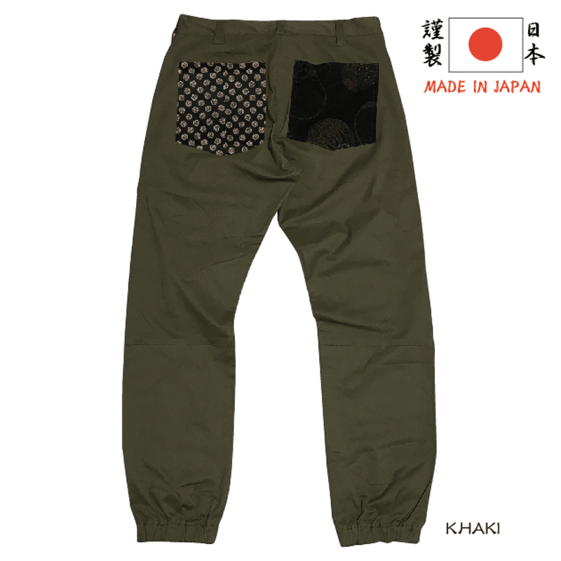 日本製ストレッチジョガーパンツ Stretch jogger pants made in Ja