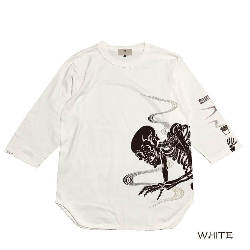 ハングリーガシャドクロ7分丈 Tシャツ Hungry Gasshadokuro 3/4