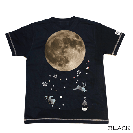 桜満月T  Sakura full moon T-shirts KJ-02024