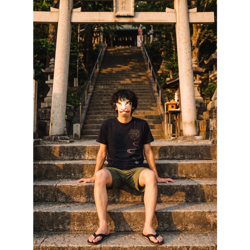 線香花火T Senko Fireworks T-Shirt KJ-62010 | 喜人公式オン