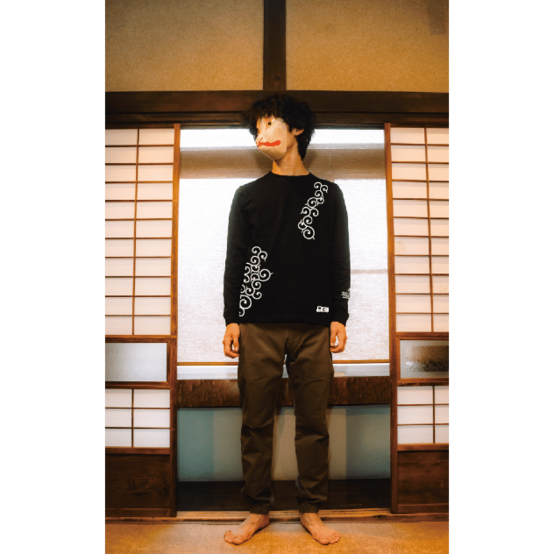 ともき 唐草ロンT Arabesque long T-shirt KJ-52109 | 喜人公式オ