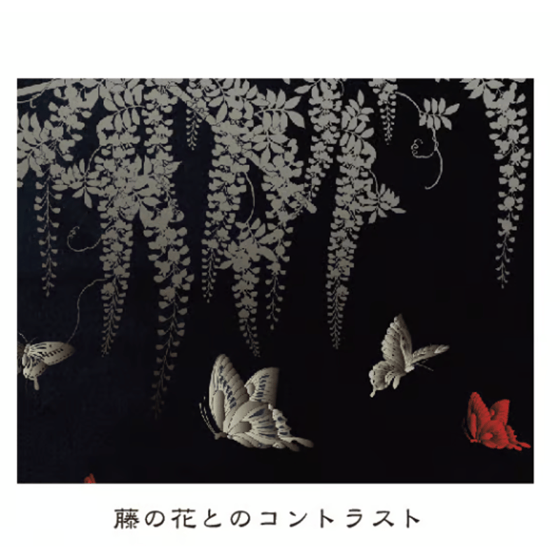 クロアゲハジップパーカー Black Swallowtail Zip Hoodie KJ-42