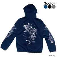 カーディガンジップパーカー 折り紙 cardigan zip hoodie ORIGAMI K