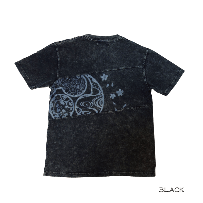 切り替え硫化染めTシャツ KJ91005 | 喜人公式オンラインショップ