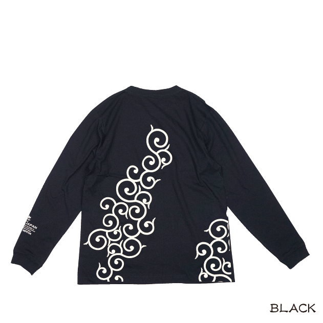 唐草ロンT Arabesque long T-shirt KJ-52109 | 喜人公式オ