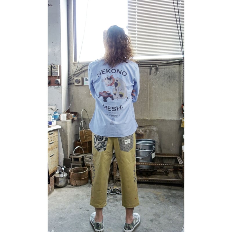 猫まんまシャツ KJ-91410 | 喜人公式オンラインショップ