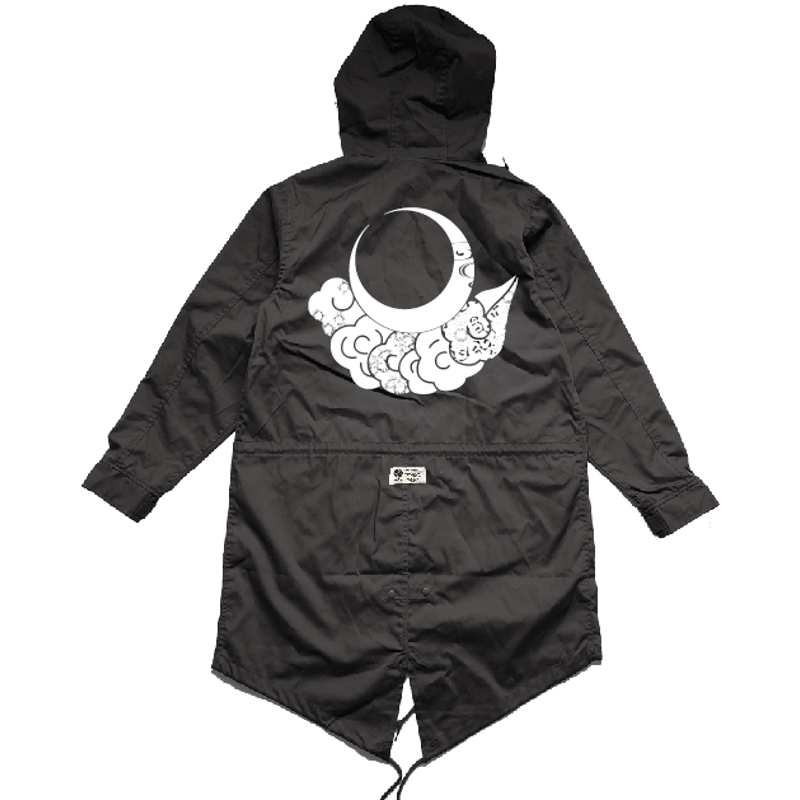 月に雲のモッズコート Mod coat of clouds on the moon KJ-2