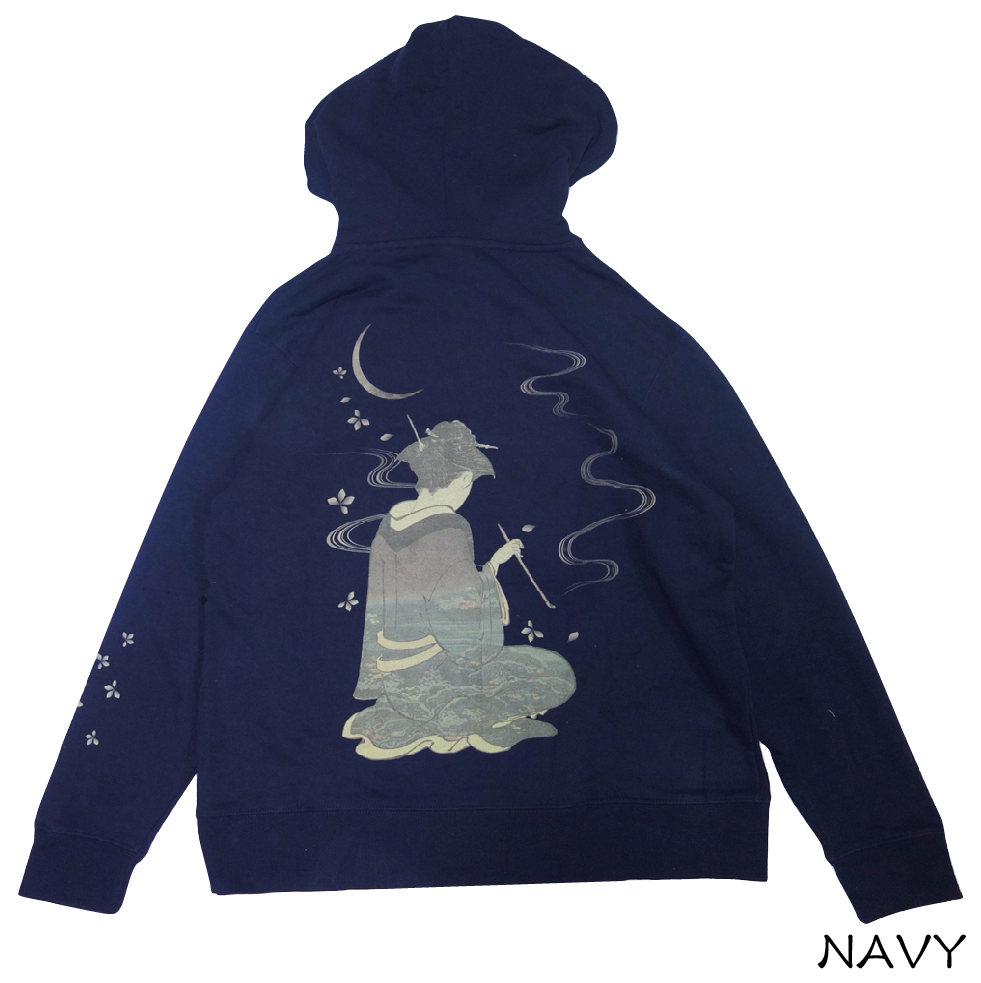 キセルに煙プルパーカー Smoke pull hoodie on Japanese KISER...